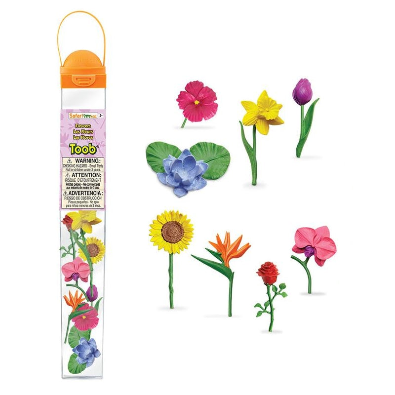 Safari Ltd: Фігури в Tuba Flowers TOOB 8 PCS.