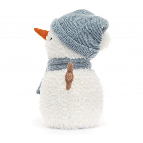 Jellycat: przytulanka bałwanek w błękitnej czapeczce Sammie Snowman 22 cm