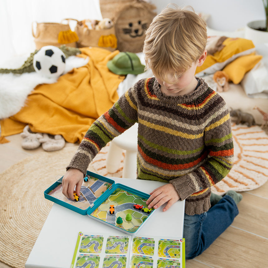 IUVI Games: magnetyczna gra logiczna Wyścigłówki Smart Games