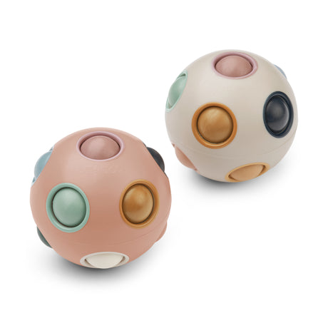 Piłki sensoryczne pop-it fidget Liewood Solene Puzzle Ball 2 szt.