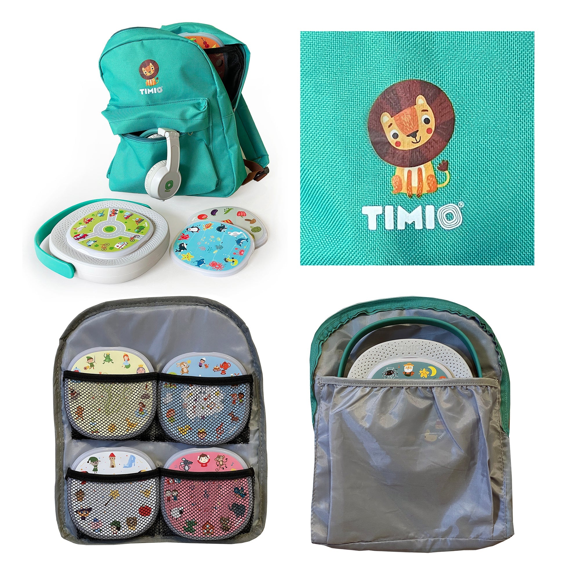 TIMIO: sac à dos de Timio pour le joueur et les disques