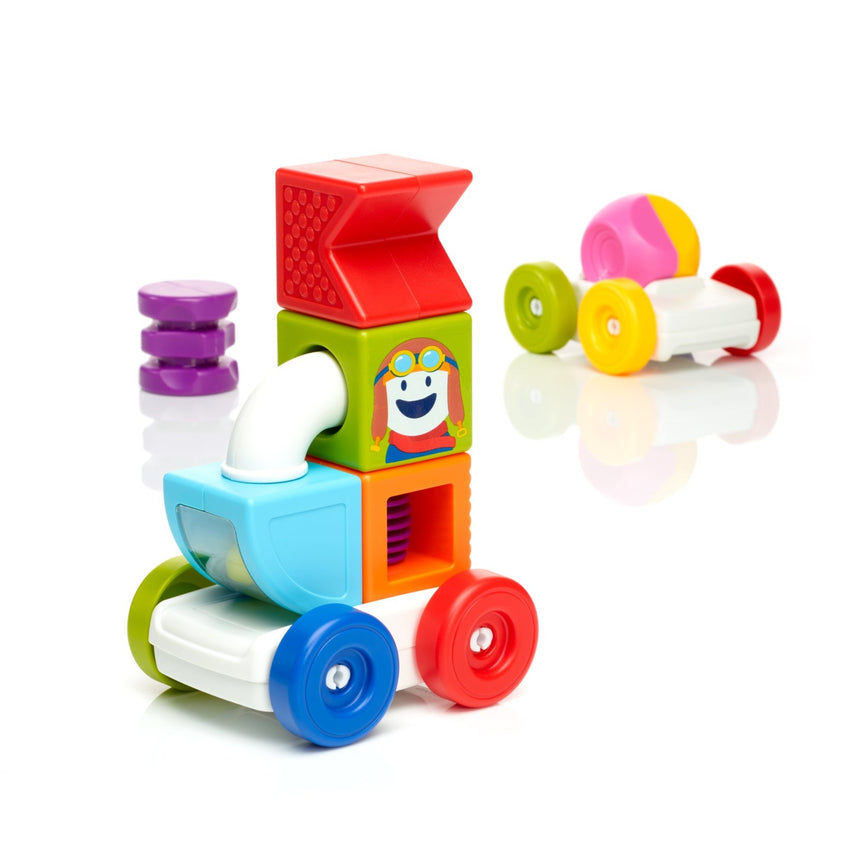 Klocki magnetyczne Iuvi Games Build & Drive Smart Max