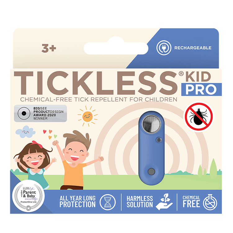 Sin garrapatas: Ticks ultrasónicos para Ticks for Children Tickless Kid Pro