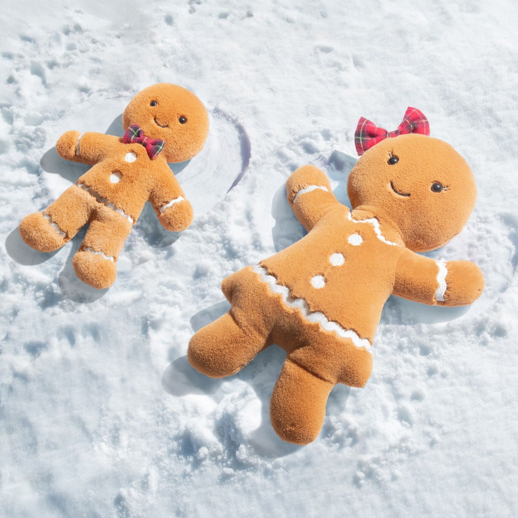 Jellycat: Mascot Cookie de Noël Jolly Gingerbread Ruby 33 cm
