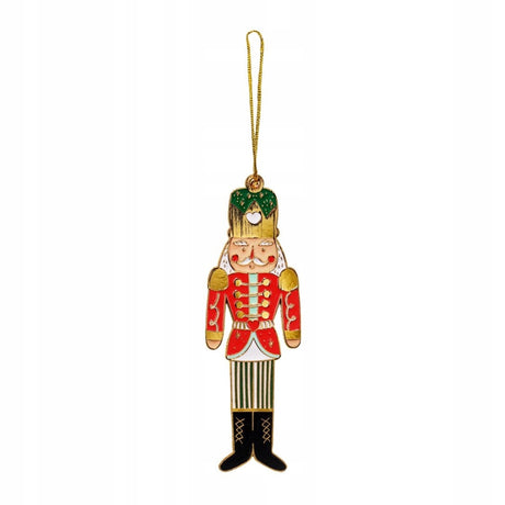 Partydeco: Metal pendant nutcracker