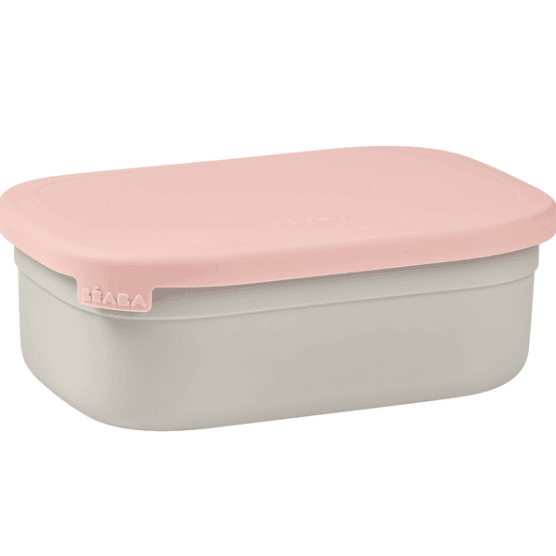 Beaba: lunchbox ze stali nierdzewnej Powder Pink - Noski Noski