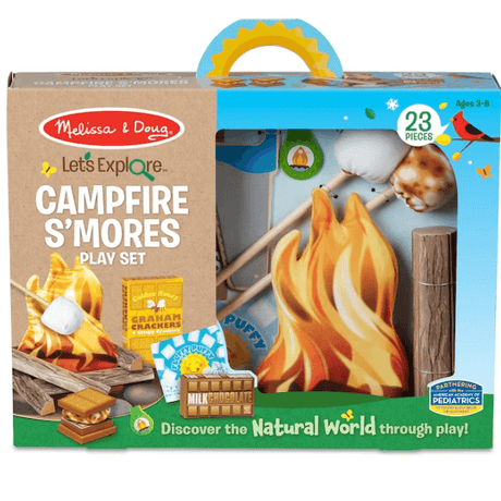 Melissa and Doug: zestaw do palenia ogniska Let's Explore Play Set - Noski Noski