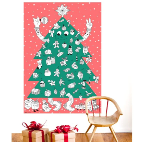 Omchs: Gigantic Coloring Book of a Christmas Tree