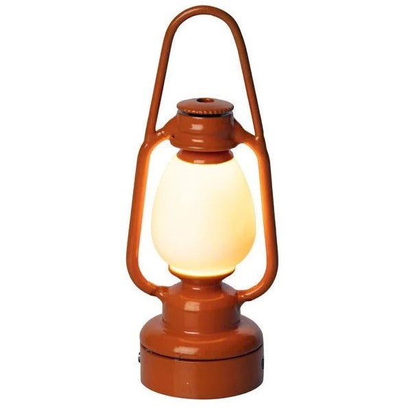 Maileg: Vintage Lantern Orange lamp