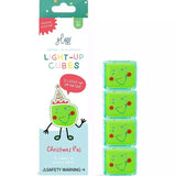 Glo Pals: świecące sensoryczne kostki do wody Light-up Cubes Christmas Edition