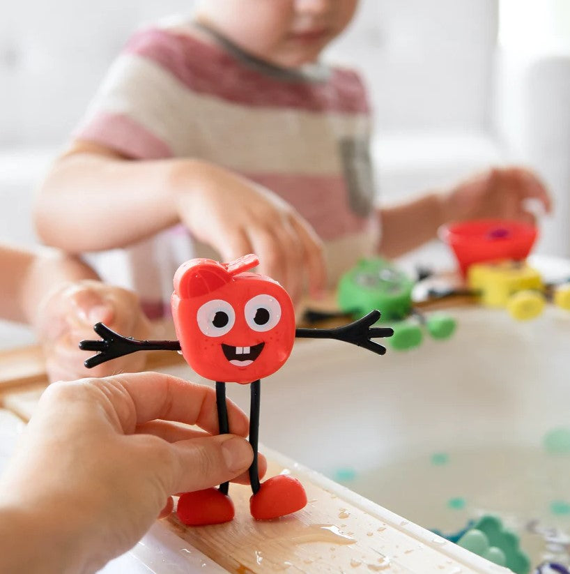 Zabawka sensoryczna Glo Pals świecący ludzik do kąpieli