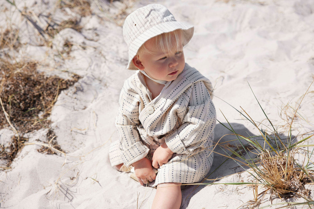 Elodie Details Bucket Hat Pinstripe 0-6 m-cy