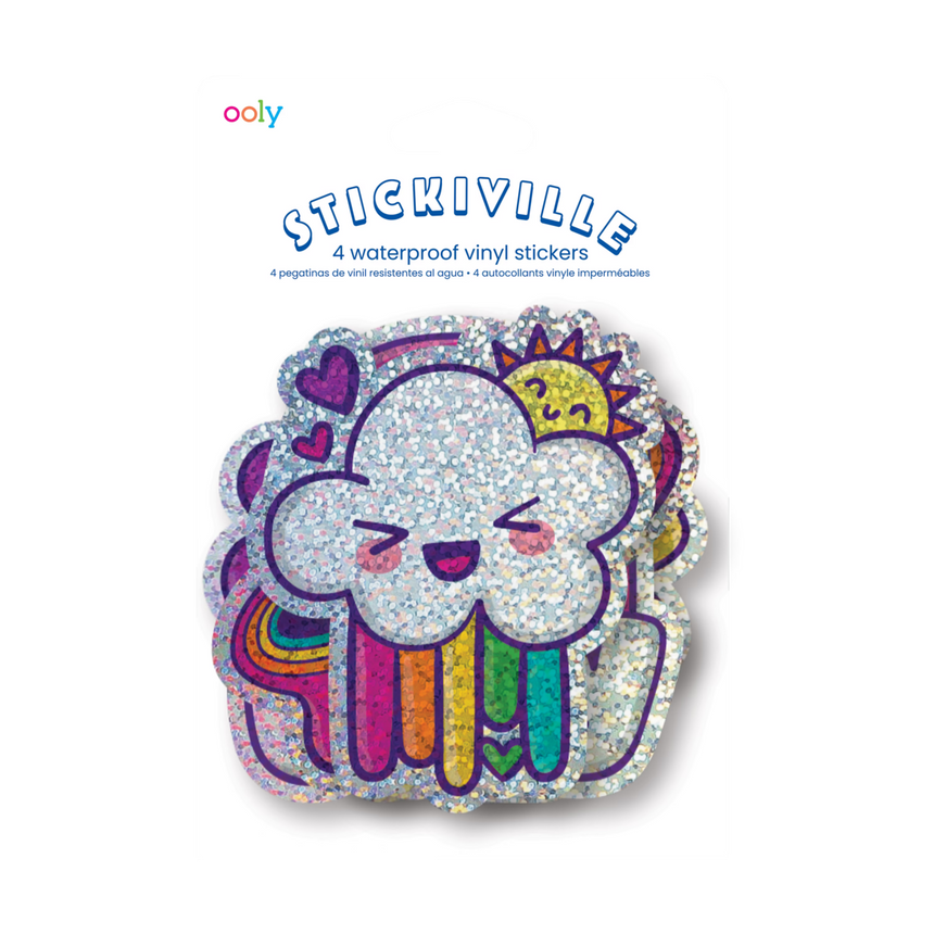 Naklejki wodoodporne dla dzieci Ooly Stickville 4 szt.