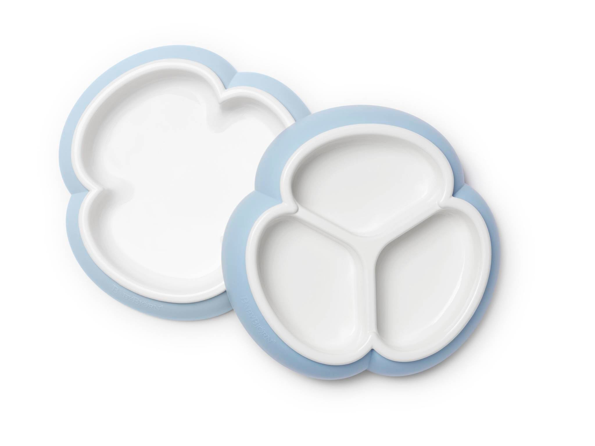 Babybjorn - conjunto de platos - azul en polvo