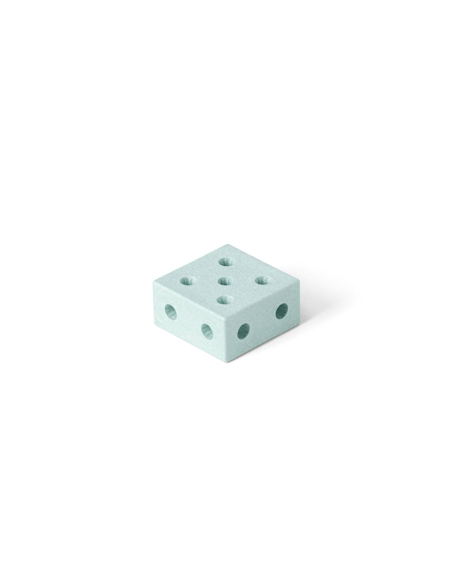 Module - Block Square - sensory foam block, mint