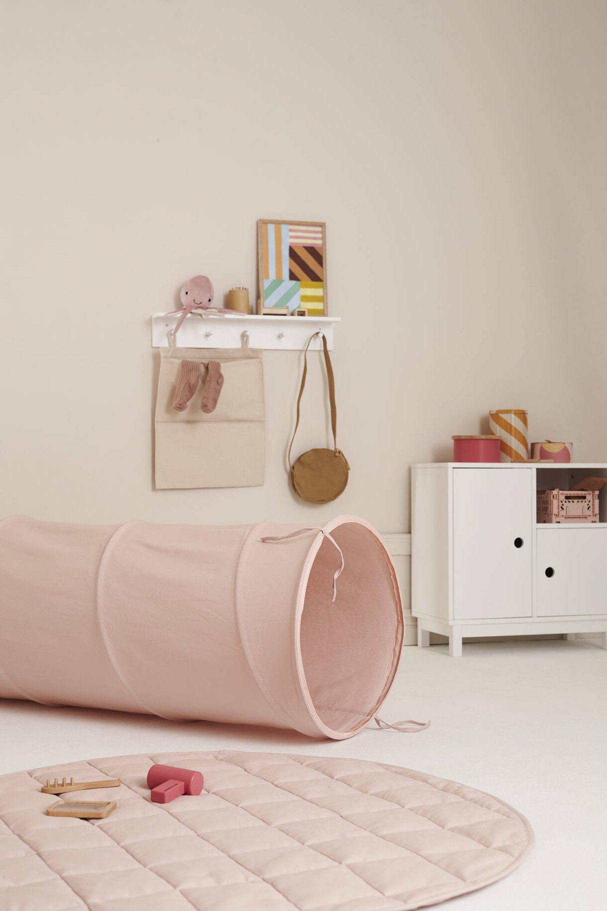 Tunel do zabawy Kid's Concept Light Pink