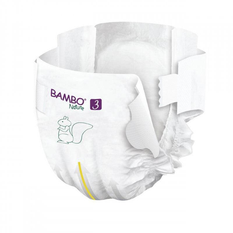 Bambo Nature: pieluchy jednorazowe Midi 3 M 4-8 kg 52 szt. - Noski Noski