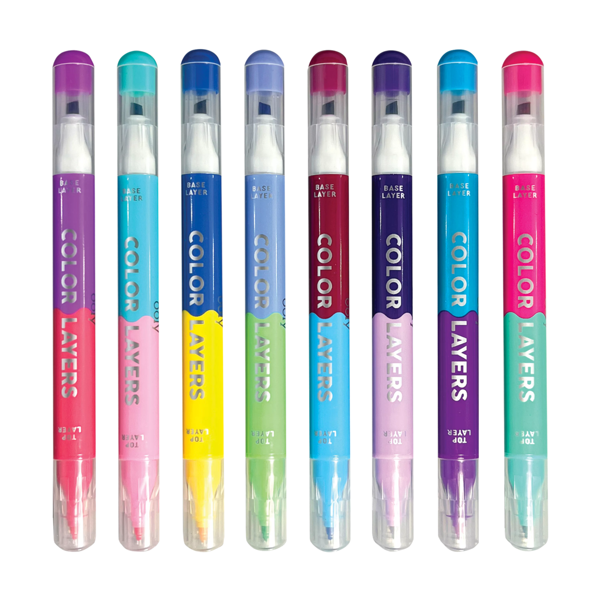 OOLA: Подвійні кольорові шари -це ручка.