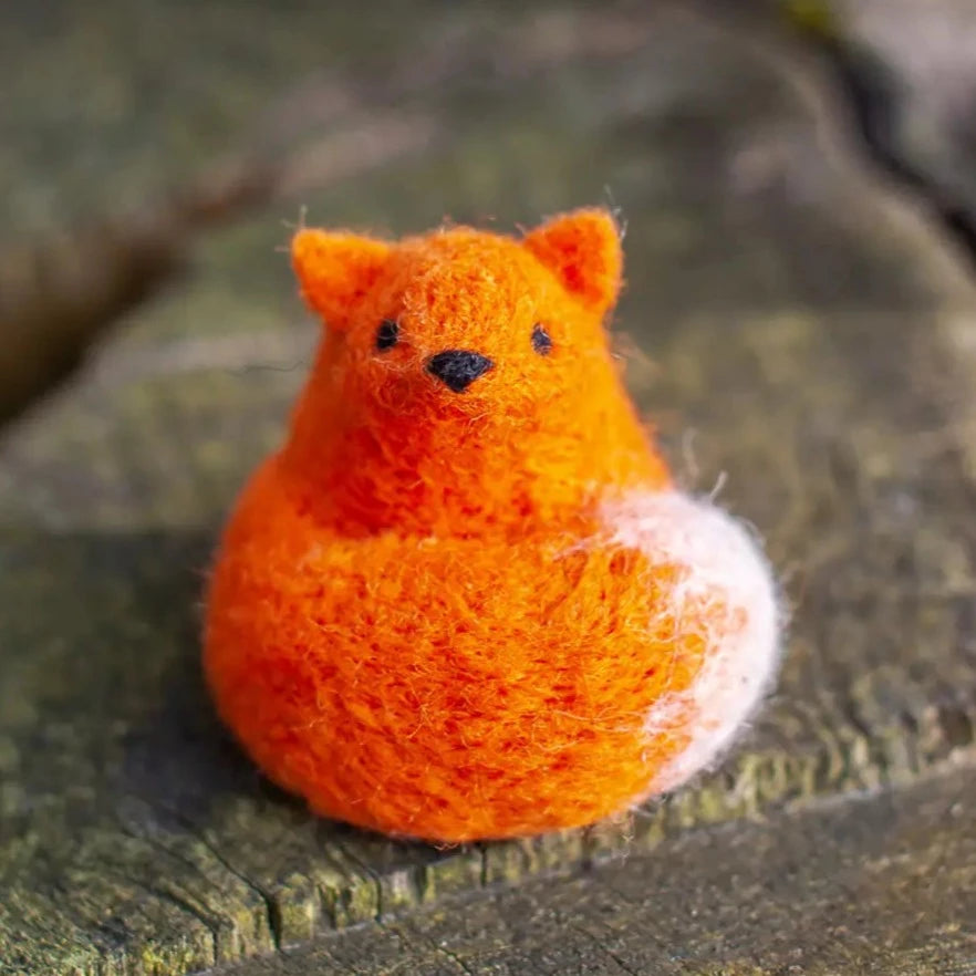 Agna Wool Art: Creative set for dry felting fox