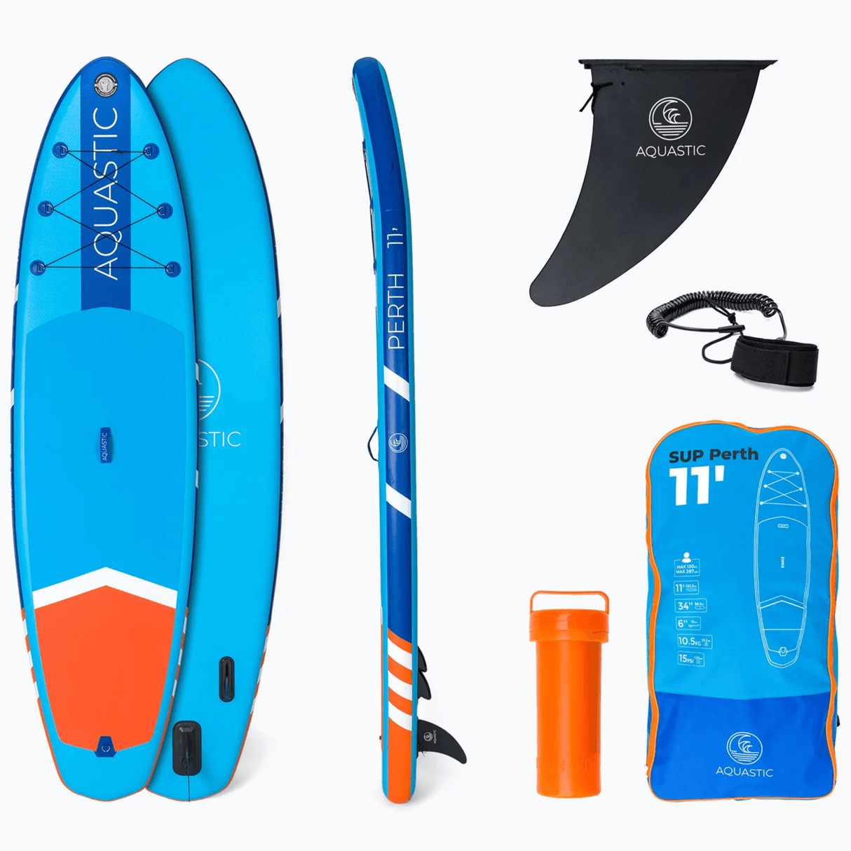 Aquastic: deska SUP Perth 11" - Noski Noski