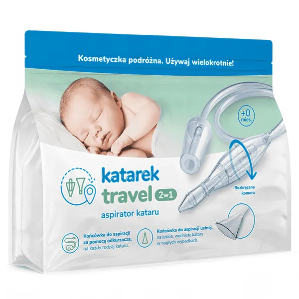 Katarek: podróżny aspirator kataru Katarek Travel 2w1 - Noski Noski