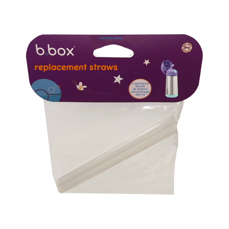 b.box: wymienne słomki do termobutelki 350 ml 2-pack - Noski Noski