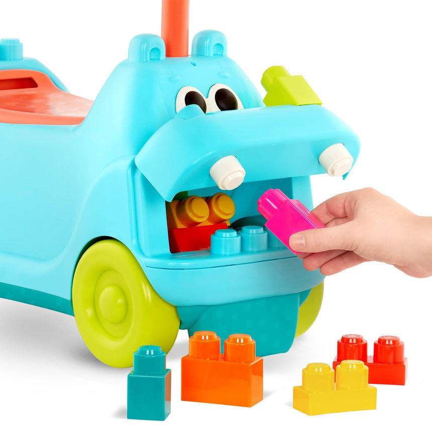 B.Toys: jeździk hipopotam Locbloc Hippo Ride-On - Noski Noski