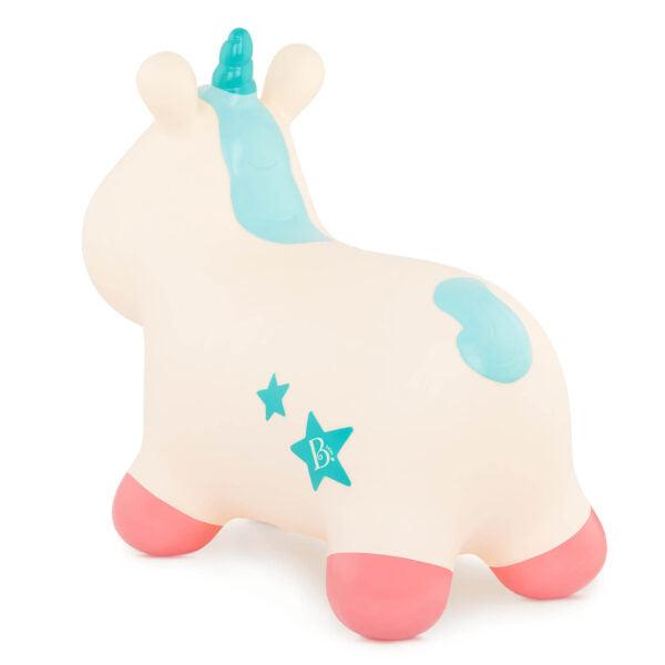 B.Toys: skoczek jednorożec Pixie Ride-On Unicorn Bouncy Boing! - Noski Noski