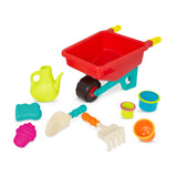 B.Toys: taczka z akcesoriami do piasku Wheelbarrow Wonders - Noski Noski
