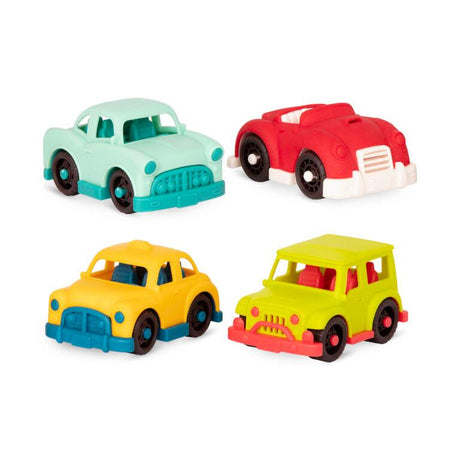 B.Toys: zestaw 4 małych autek Happy Cruisers - Noski Noski