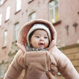 Kombinezon zimowy niemowlęcy Elodie Details Pink Bouclé 0-6 miesięcy