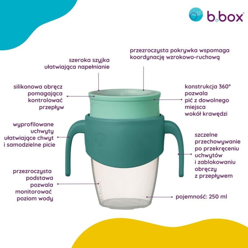 B.Box: Навчальна чашка для навчання пити 360 чашок