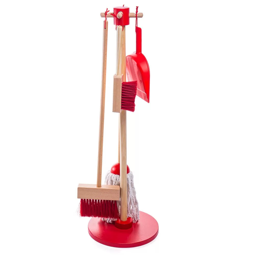 Bigjigs Toys: zestaw do sprzątania Cleaning Set - Noski Noski