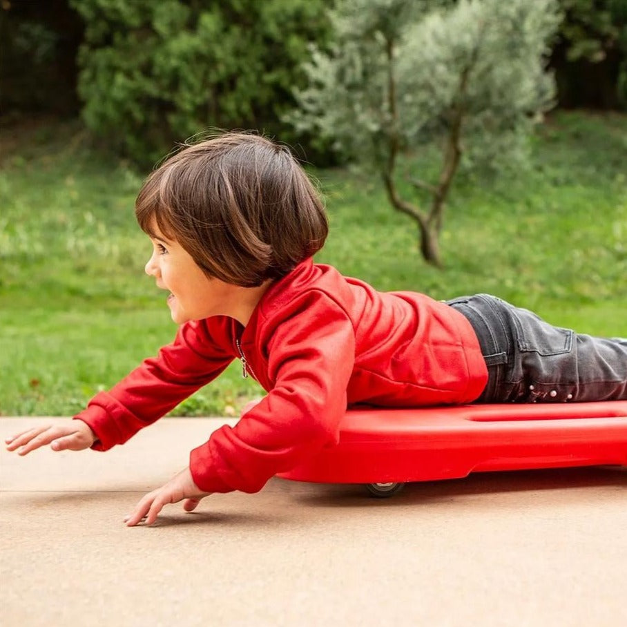 ITALTRIKE: Red Skateboard Board am Räder Mini Aolo Board