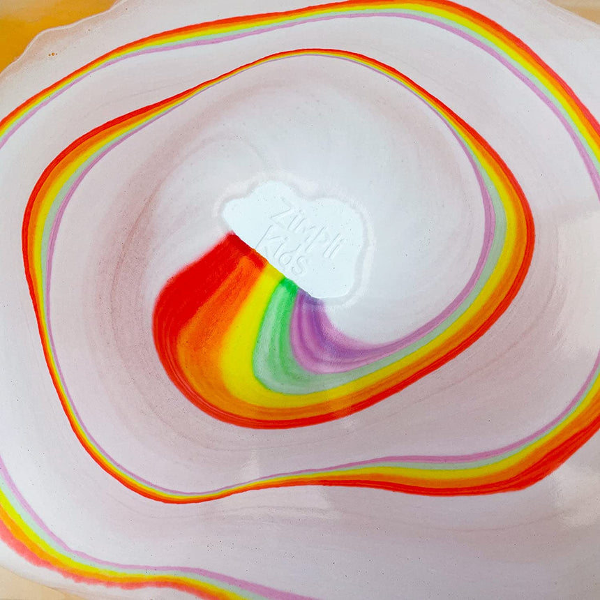 Kule do kąpieli dla dzieci Zimpli Kids Rainbow Baff Bombz magiczne zmieniające kolor wody 4 szt.