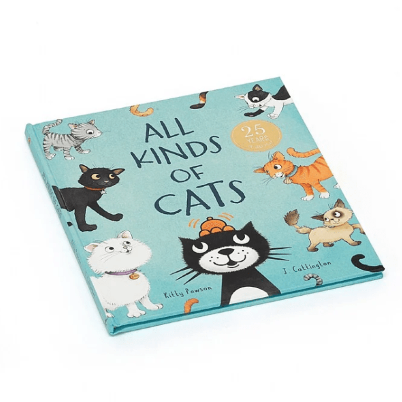 Jellycat: książeczka dla dzieci kotki All Kinds of Cats - Noski Noski