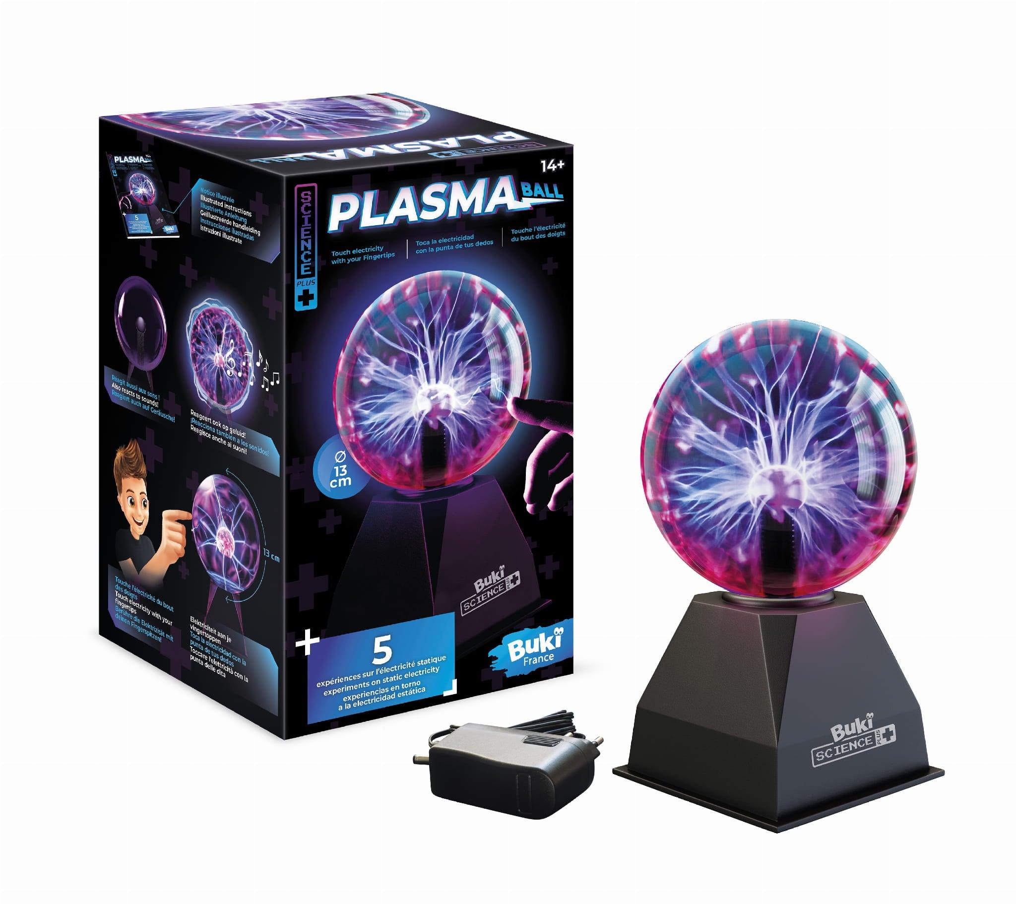 Buki: świecąca kula plazmowa Plasma Ball 13 cm - Noski Noski