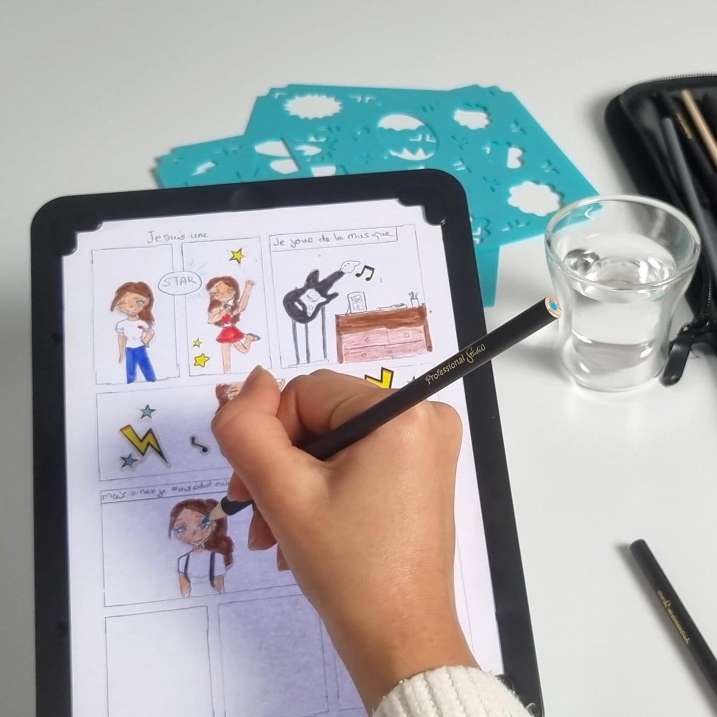 Buki: tablet z podświetleniem do rysowania 3w1 Professional Studio - Noski Noski
