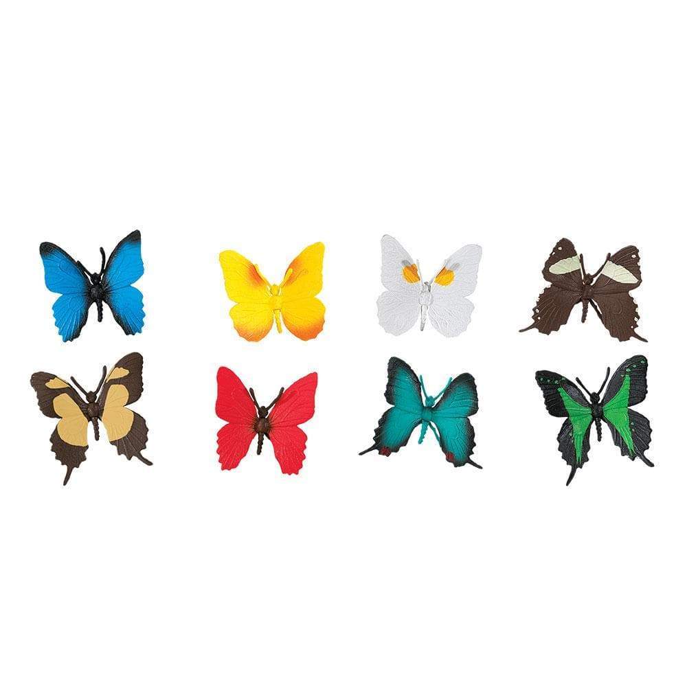 Motyl Safari Ltd Butterflies Toob 8 szt