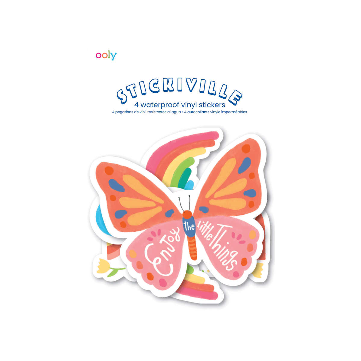 OOLY: Stickville waterproof stickers