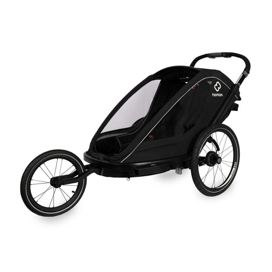HAMAX - bicycle trailer Breeze with a running kit, double - back