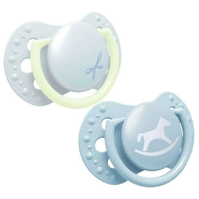 Lovi: smoczek silikonowy dynamiczny 2 szt Baby Shower