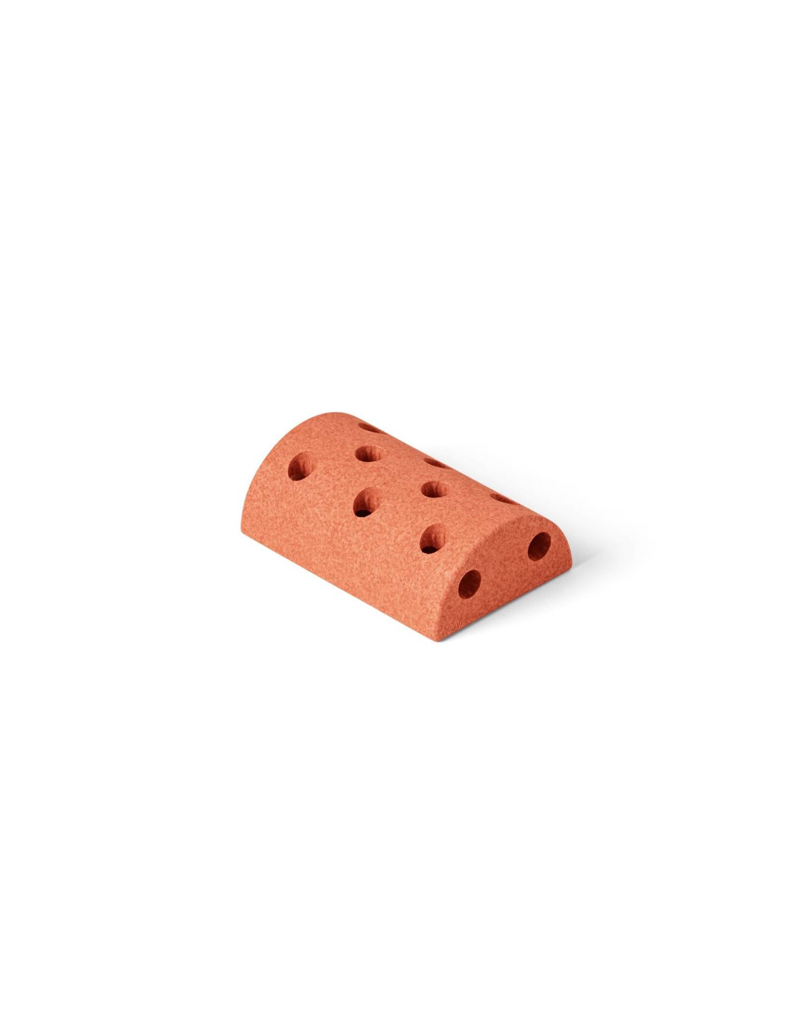 Module - Block Round - sensory foam block, orange