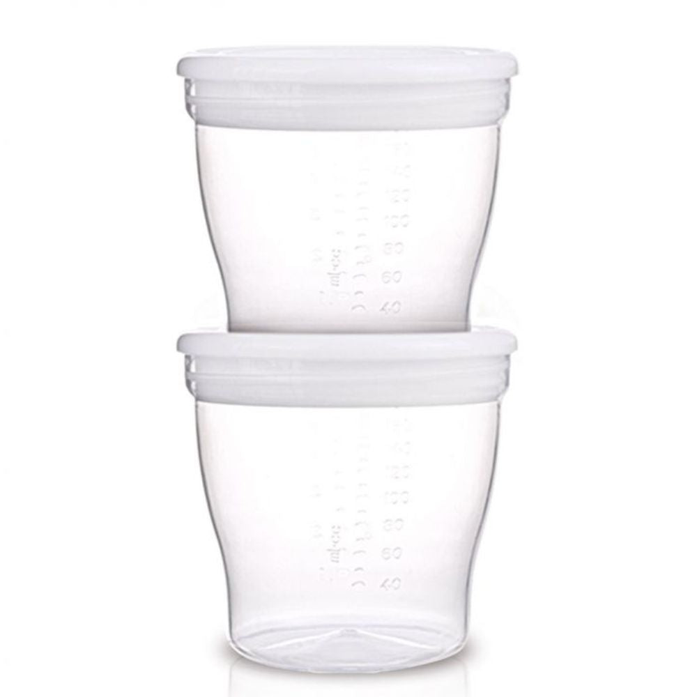 Canpol Babies: food storage containers 180 ml 4 pcs.