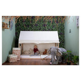 Childhome: drewniana rama do łóżka Domek 90 x 200 cm - Noski Noski