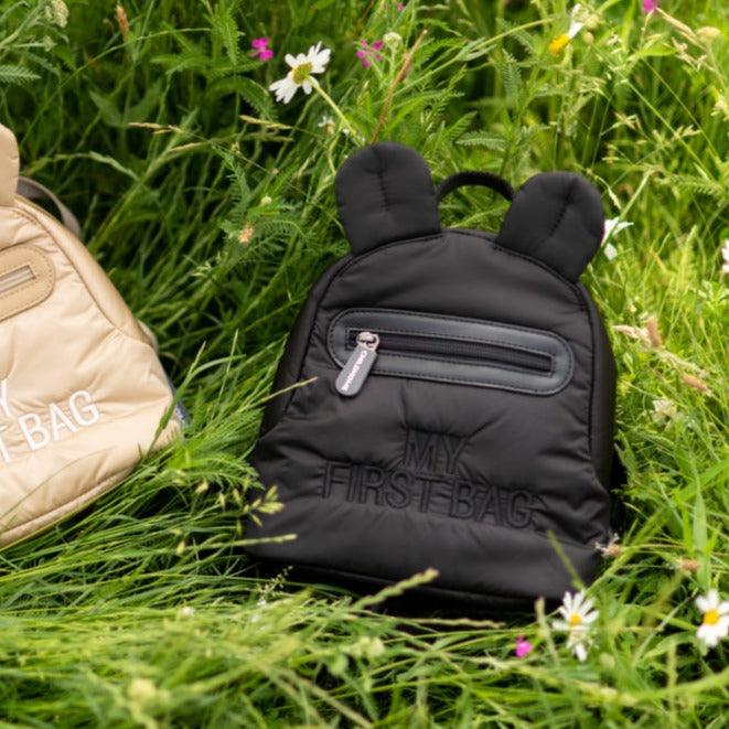 Childhome: Kinder -Rucksack meine erste Tasche stüllt schwarz