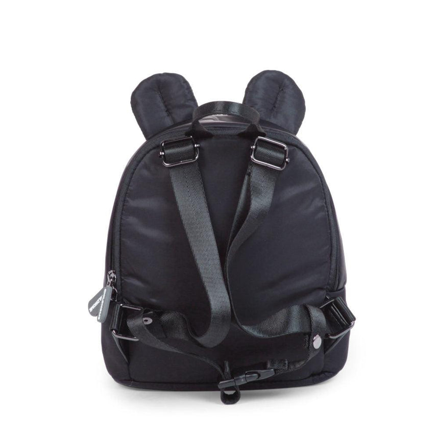 Childhome: mini plecak pikowany My First Bag Black - Noski Noski