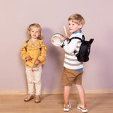 Childhome: mini plecak pikowany My First Bag Black - Noski Noski