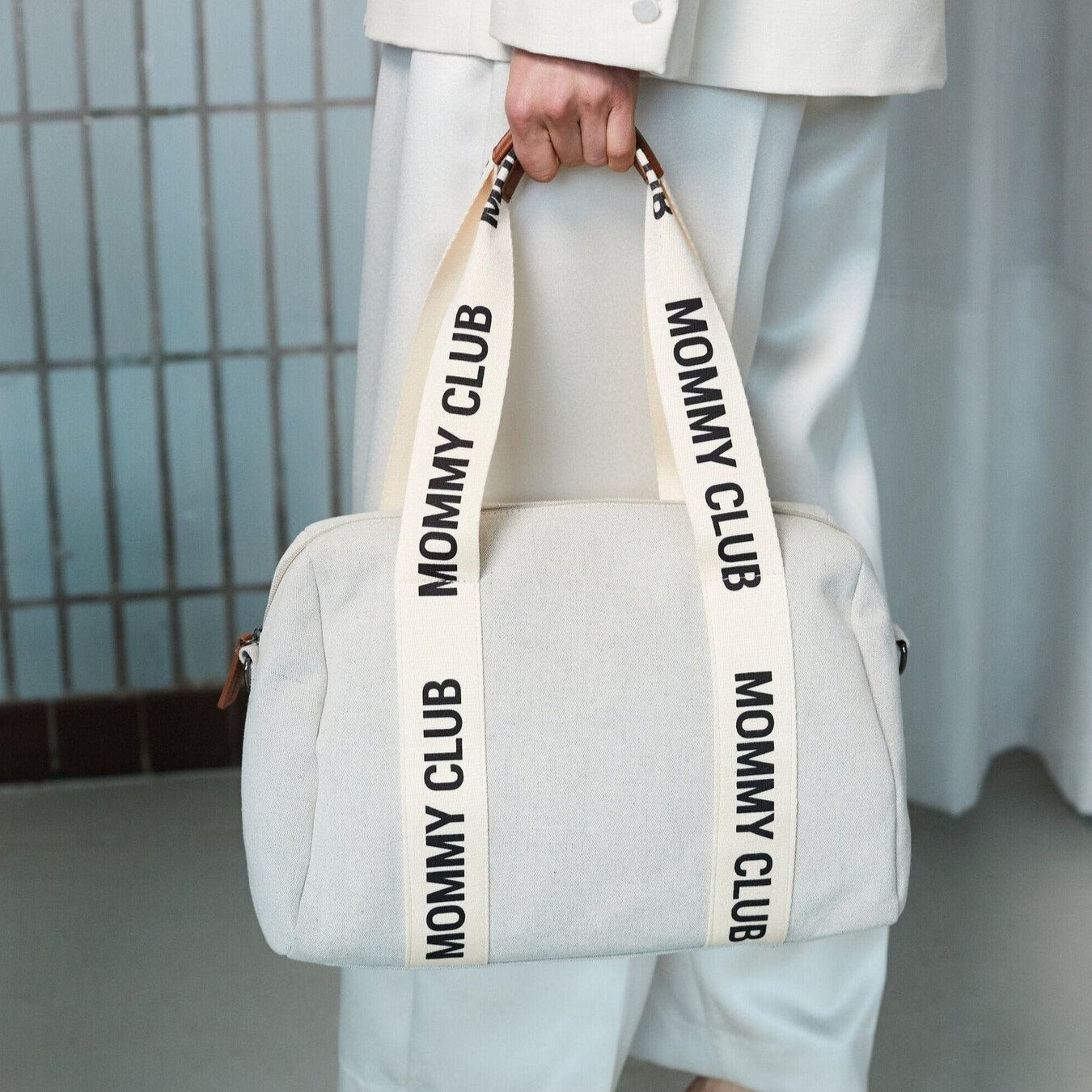 Childhome: Mommy Signature Off White bag