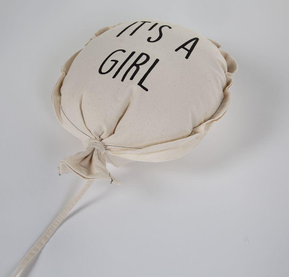 Childhome: płócienny balon dekoracyjny It's a Girl - Noski Noski